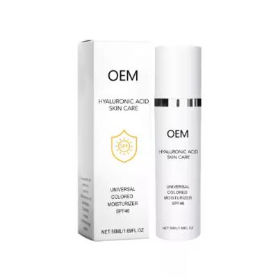 China OEM / ODM Private Label Day Facial Cream Skin Care Wrinkle Anti Aging Moisturizer Face Cream Skin Care Product with SPF for sale