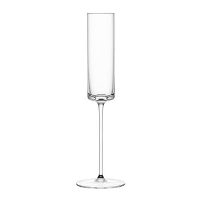 China 180ml KOREAN Champagne Flute Glass straight for sale
