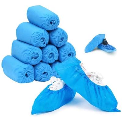 China Non Woven Disposable Footwear Antiskid Shoe Cover Raw Material Printed Spunbond Non Woven Fabric for Footwear for sale