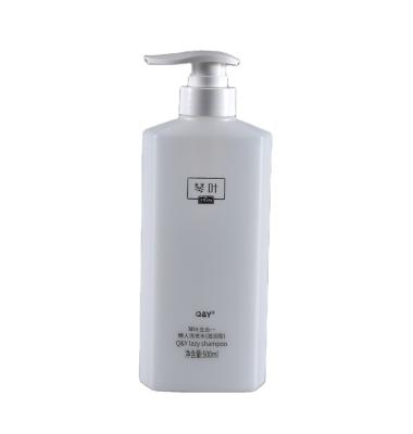 중국 견고한 500ml 평면 둥근 PE 플라스틱 샴푸 펌프 병 로션 비누 젤 포장 판매용