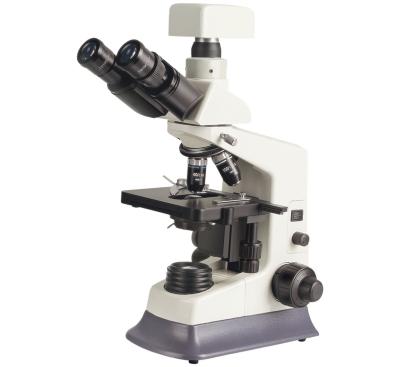 China Trinocular biological built in digital camera USB microscope with software for hospital labrotary research & education for sale