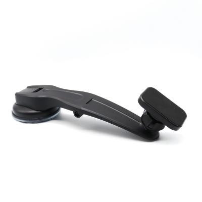 China New Waterfall Suction Cup Adjustable Bottom Square 360 Degree Rotation Universal Smartphone Car Bracket Strong Magnetic Suction for sale