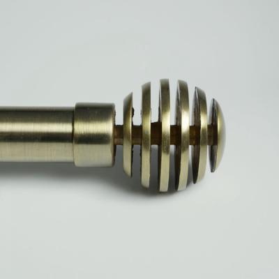 China Precisión ajustable del hardware de poste del lujo caliente de la venta del Finial de la cortina de KIEI EP1054 que fabrica estilo simple en venta