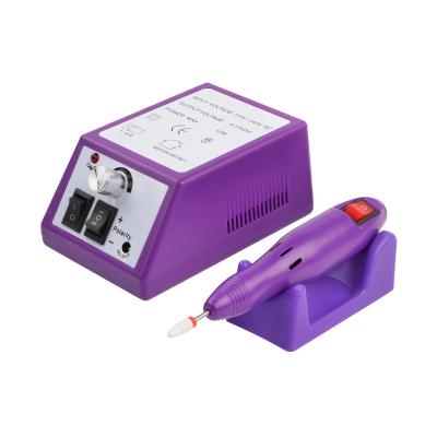China Nail Art Beauty Jimdoa Wholesale High Quality Professional Nail Polisher Purple 20000 RMP Machine Nail Glazing Drill Machine for sale