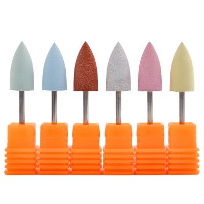 China Jimdoa Electric Plastic Nail File Bit Professional Rubber Nail Drill Bit for sale
