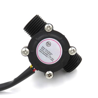 China ESM-YF-S201B 1-30L/min hall flow meter for water heater turbine flow meter; ¤ 10mA (DC 5V) for sale