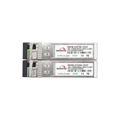China 10G Strictly Verified Factory Made Network BIDI SFP Transceiver Tx 1330nm/Rx 1270nm for 10GbE 10KM for sale
