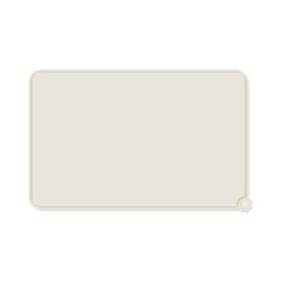 China Waterproof Microfiber Pet Food Mat Super Water Absorbent Dog Feeding Mat Anti-Slip Pet Bowl Mat With Non-Slip Backing for sale