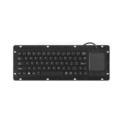 China teclado de plástico com touchpad e 68 teclas à venda