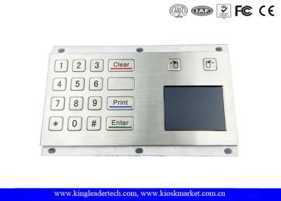 China Industrial Metal Numerical Keypad Touchpad for Harsh Envirement for sale
