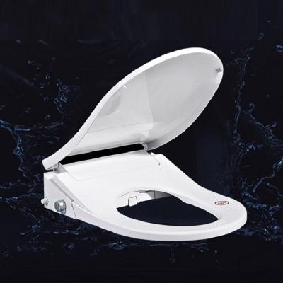 China Japanese Double-Flow Bathroom Motorized Outdoor Heated Smart Toilet Seat for sale
