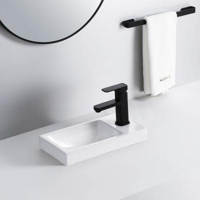 China China Bathroom Wash Ware Modern High Quality Sanitary Ceramic Vanity Sink Small Cabinet Basin for sale