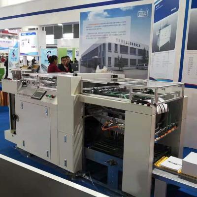 China Industry Paper High Speed Calender Panel PP Car Paper Punching Machine SPB-550 for sale