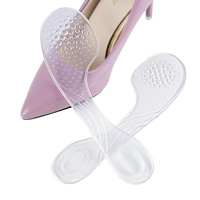 China Thin Gel Inserts Open Shoe Insoles For Women Silicone Gel Inserts Thin Insoles for sale