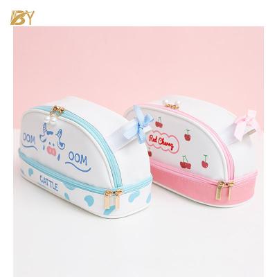 China Schools & Offices Pen Bag Pencil Case Pen Pocket Custom Cute Organizer Gift Pencil Bag for sale