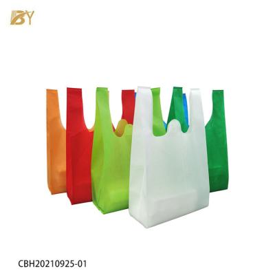 China Reusable nonwoven fabric bag eco friendly fabric cut non woven bag custom shopping tote bag with logo for sale