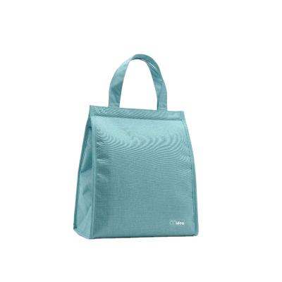 China Custom Logo Cooler Thermal Insulated Lunch Bag 600D Oxford 5mm Foam School Office Travel Waterproof Lunch Box Use for sale
