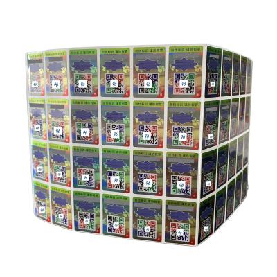 China Gepersonaliseerd logo 3D-hologram Sticker Printing Gepersonaliseerd veiligheidslabel Te koop