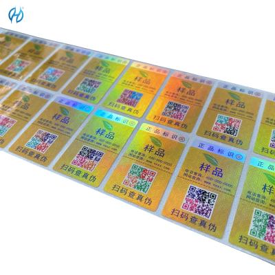 China Encomenda personalizada aceita Autocolantes de carimbo quente Impressão em folha refletora com adesivo normal à venda