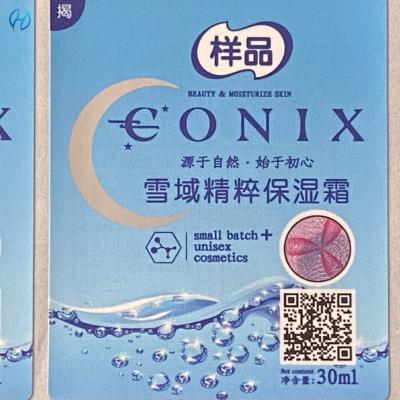 China Packaging Hot Stamping Label Rectangle Shape for Adhesive Sticker Printing Solution for sale