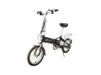 Chine Hybride de 14 pouces pliant le vélo électrique, bicyclette électrique pliable avec la batterie au lithium à vendre
