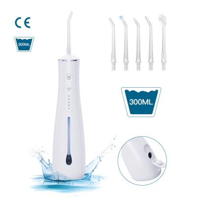 China Household 5 Mode Portable High Speed Rechargeable Wholesale Oral Irrigator Water Flosser for sale