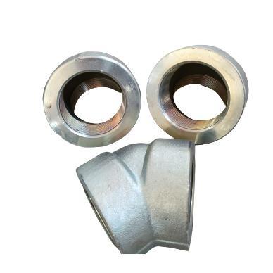China Pipe Lines Connect Top quality 90 Degree Elbow Stainless Steel 3000lb/6000lb/9000lb Carbon Steel socket weld fittings for sale