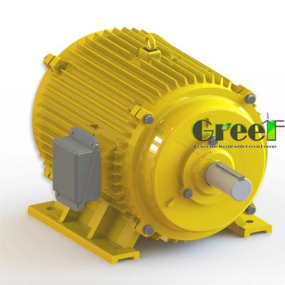 China Electricity Generation Low Speed low rpm permanent magnet alternator Rated Frequency 50Hz/60Hz for sale