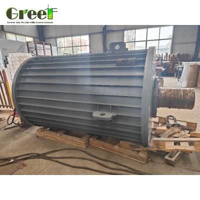 China 1MW 380Vac Free Energy Low Start Torque Hydro Turbine Generator 5MW PMG for sale