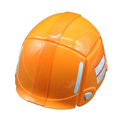 China 2019 Earthquake Best Price Safety Work Helmet Bump Cap Folding Standard Hard Hat for sale