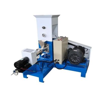 China Mini floating fish food pellet granulator extruder machine for sale