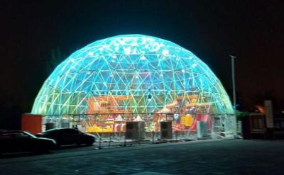 China 20M PVC Geodesic Dome Strong Structure Steel Party Tent Transparent Wedding Tent for sale