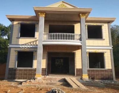 China Construction works easy operation cement block machine, precast concrete house mold for modern house production for sale