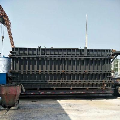 China Construction works precast concrete house production line, china modular houses machine for sale