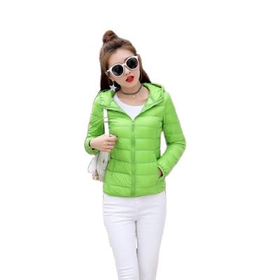China New Type Breathable Women Duck Light Down Custom Women's White Bottom Jacket Attractive Price for sale
