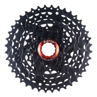 China Bicycle Sprockets 8 Speeds Sprocket Cassettes Freewheels Black 11 Speed 11-40 Speed Cassette for sale