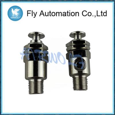 China Push Button Type aluminium alloy Pneumatic Manual Valve TAC-2P TAC-3P TAC-4P TAC-4PP Nickel Plated for sale
