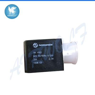 Китай Катушка 24V 220v Norgren TM 1502 соленоида пневматического клапана 30MM Herion продается
