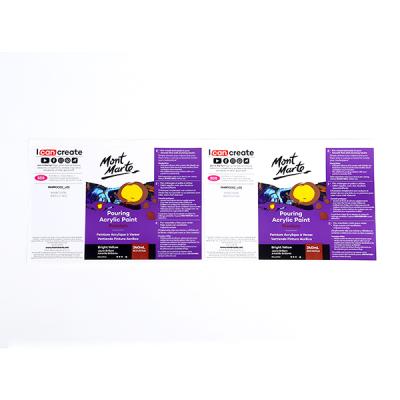 China Waterproof 500 Labels Per Floral Roll Sticker Strip Roll Packaging Label Seal Sticker for sale