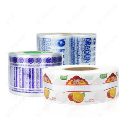 China Waterproof 500 Labels Per Floral Roll Sticker Strip Roll Packaging Label Seal Sticker for sale