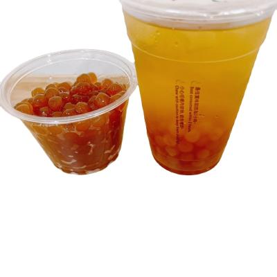 China Unfrozen Golden Tapioca Pearl Milk Best Seller Tea Pearl Ball 7.5 | 8.5mm Taiwan Boba Pearl Tapioca for sale