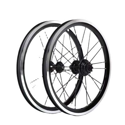 China Mountain Bikes Single Speed 4 Speed 16 Bearings 305 Inch TAOZIK 9T 16/20 H 74 Mm 85 Mm Road Bike Folding Bike Wheel for sale
