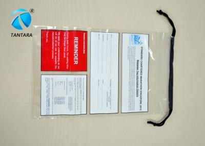 Chine La coutume biodégradable à haute résistance a imprimé des sacs de cordon, sacs d'épicerie en plastique à vendre