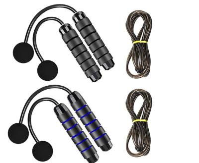 China Fast Ship Free Quality Silicone Thin Handle With Ball Bearing Speed Fast Jump Jump Rope for sale