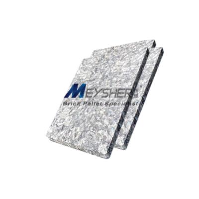 China Eco - Friendly Lightweight Pallet MEYSHER Recyecled Pallets GMT Fiber Pallet For Hollow Bricks for sale