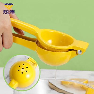 China 2022 New Arrival Viable Lemon Squeezer Lime Juice Extractor Reamer Manual Hand Press Citrus Aluminum Alloy Orange Fruit Squeezer for sale