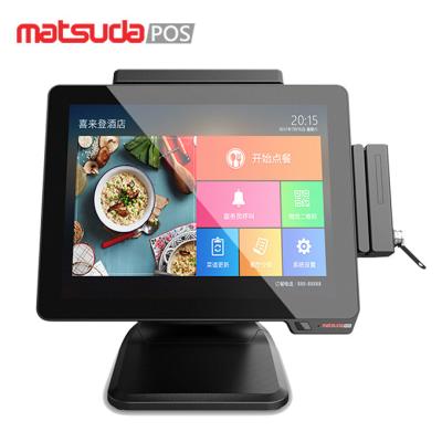 China OEM keurde het Enige Scherm goed 15 Duim allen in Één Machine van Matsuda POS Te koop