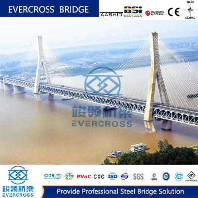 Chine Pont à poutres en acier préfabriqué à poutre simple à grande portée à vendre