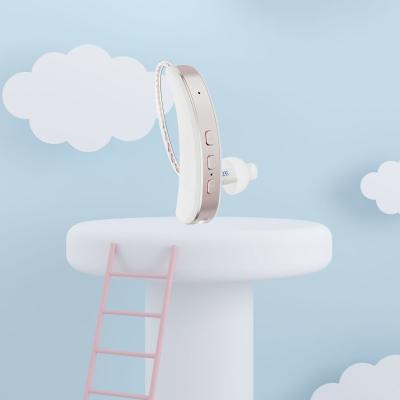 China Comfortable BTE Type Noise Reduction Hearing Devices with 25 Hours Battery Life for sale