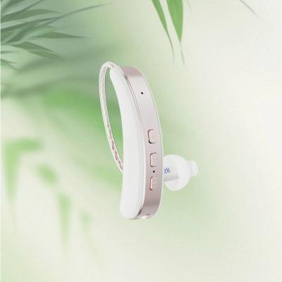 China Programmable Settings Rechargeable Hearing Aids with SOC Digital Chip 9 Level Adjustable for sale